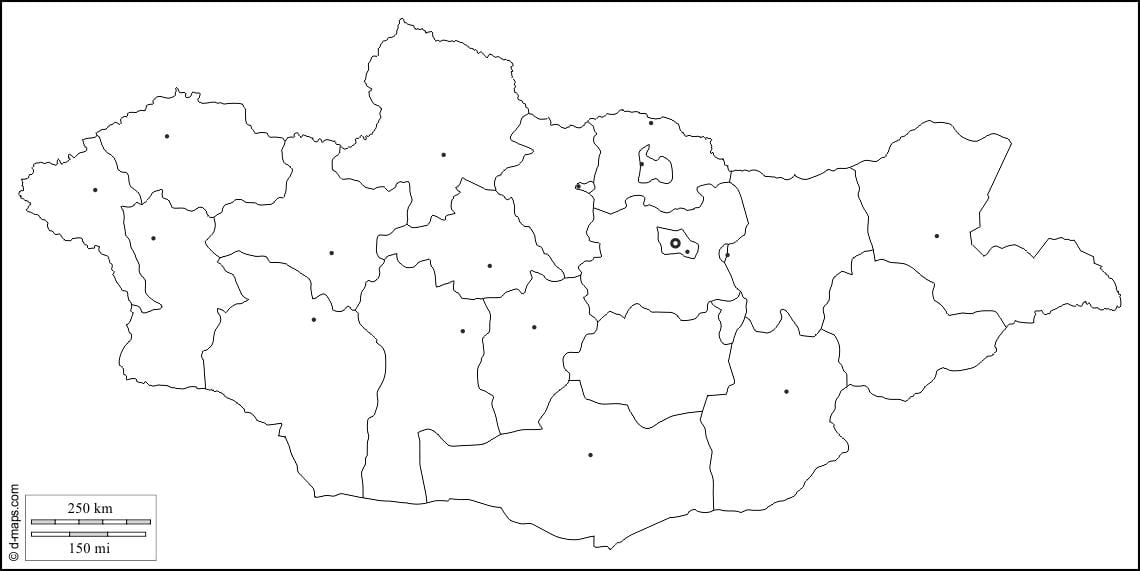 ಖಾಲಿ ನಕ್ಷೆ ಮಂಗೋಲಿಯಾ